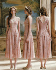 Old Rose Letter Dress