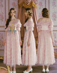 Embroidered Princess Corset Dress
