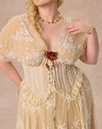 Curve&Plus Wild Thorn Rose Corset Dress