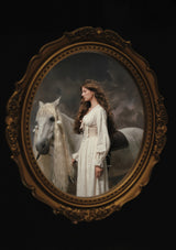 White Chocolate Warrior Corset Dress