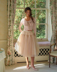Lundenwic Love Letter Pink Wool Sweater