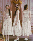Nachmittagstee-Kleid (Pink)