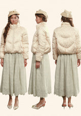 Winter Garden Down Jacket (White)