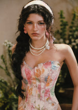 Blazing Sunset Cloud Corset