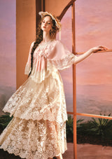 Pink Mist Kite Cardigan