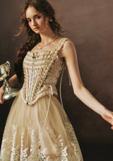 Holy Golden Chalice Corset