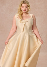 Curve&Plus Castle Vow Dress (White)