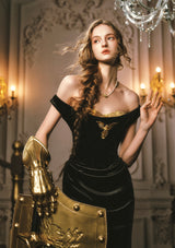 Golden Eagle Goddess Dress