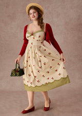 Curve&Plus Wild Cherry Dress(Long)
