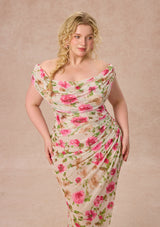 Curve&Plus Clear Spring Dawn Dress(Long)