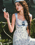 Kristallgartenkleid