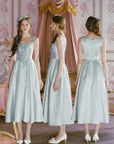 Afternoon Sweet Tea Dress (Blue)