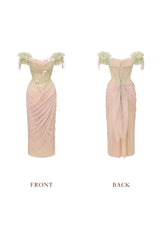 Écoute Les Fleurs Tomber Dress