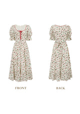Wild Strawberry Paradise Dress