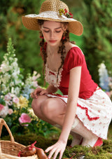 Juicy Watermelon Skirt