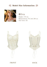 White Rose Verse Corset