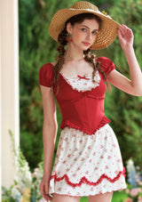 Juicy Watermelon Skirt