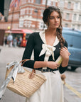 Lundenwic Love Letter Black Wool Sweater