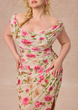 Curve&Plus Clear Spring Dawn Dress(Long)