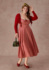 Curve&Plus Afternoon Berry Tea Dress