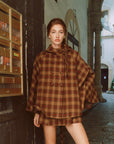 Tartan Majesty Cape Coat