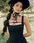Beyond Campus Black Dress(Long)