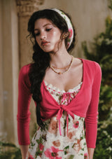 Corn Poppy Cardigan