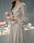Morgen-Versailles-Kleid