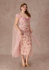 Curve&Plus Floral Disc Fairy Corset Dress