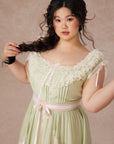 Curve&Plus Grünes Drachenkleid