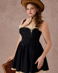 Curve&Plus Berry Buccaneer Dress(Short)