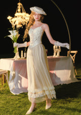 White Rose Verse Corset