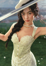 Emerald Warrior Corset Dress