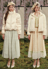 Winter Garden Down Jacket (White)