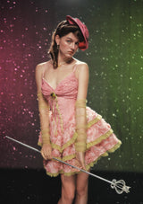 Grape Grinda Corset Dress (Short)