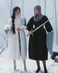 Warrior II Down Puffer Coat — White