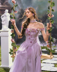 Ode to Purple Iris Dress