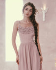 Pembe Sis Bale Elbisesi