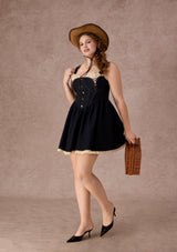 Curve&Plus Berry Buccaneer Dress(Short)