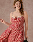 Curve&Plus Afternoon Berry Tea Dress