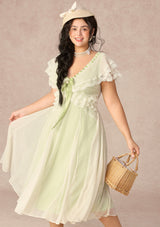 Curve&Plus Spring Outing Dress