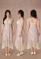 Curve&Plus Floral Vine Fairy Shoes Dress