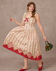 Curve&Plus Wildberry Picnic Dress