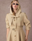 Curve&Plus Western Road Trench Coat