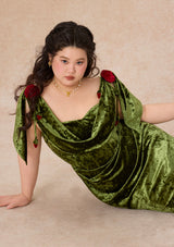 Curve & Plus Greenwood Rose Metamorphosis Dress