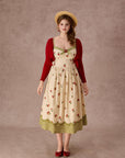 Curve&Plus Wild Cherry Dress(Long)