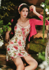 Corn Poppy Cardigan