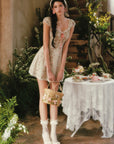 Meadow Vine Corset Dress (Short)