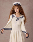 White Sail Maiden Cable Knit Cardigan