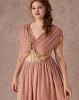 Curve&Plus Rose Olive Dress